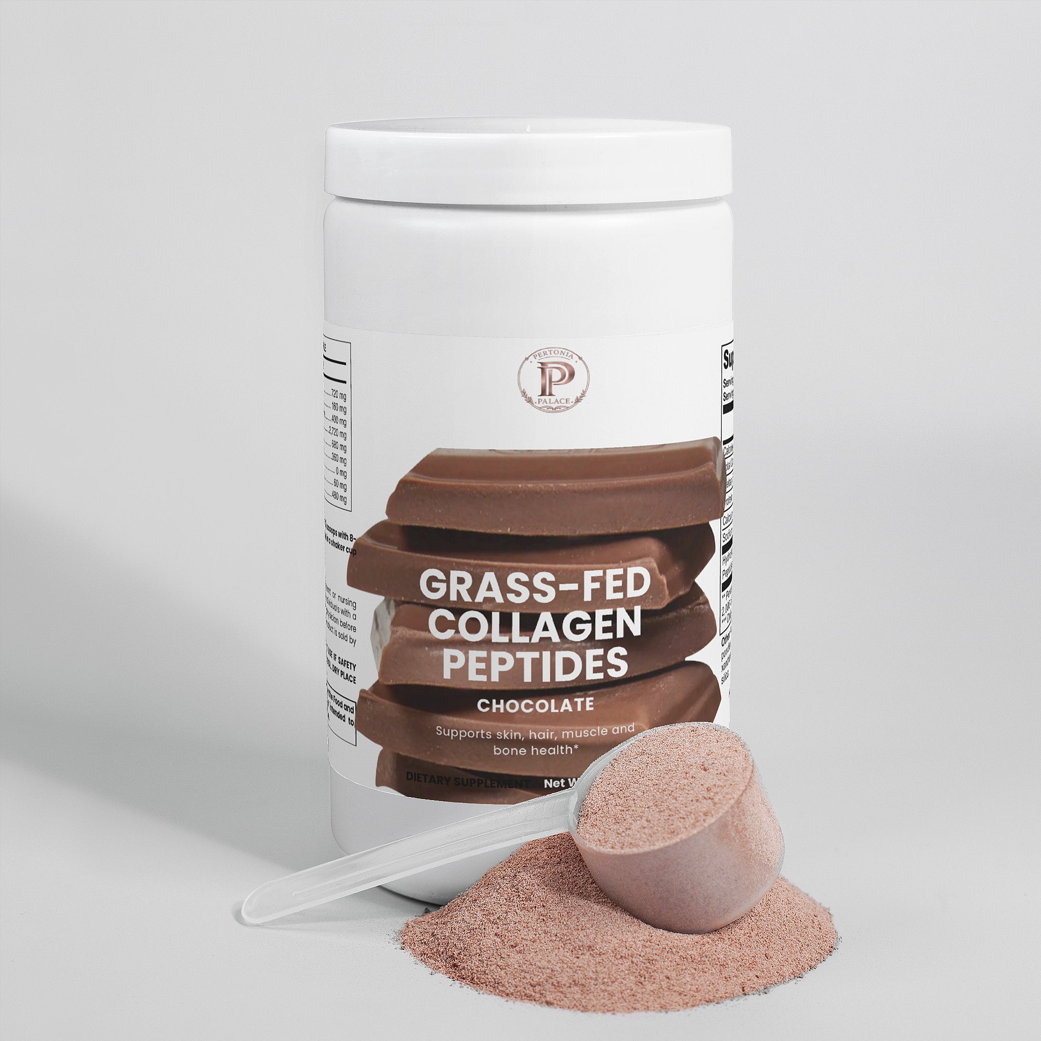 Grass-Fed Collagen Peptides Powder (Chocolate)
